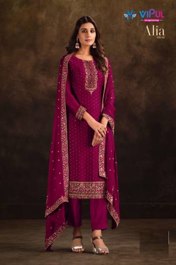 Alia Vol 2 By Vipul Designer Partywear Salwar Kameez Collection